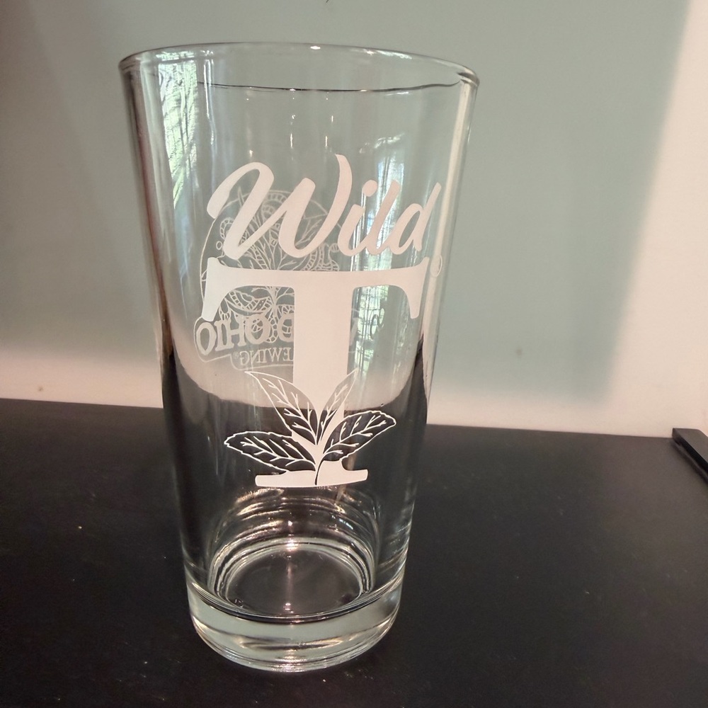 Wild T Beverage Glasses 16 ounces Set of 10 New
